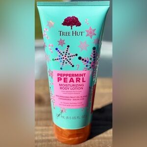Tree Hut Peppermint Pearl Moisturizing Body Lotion Limited Edition